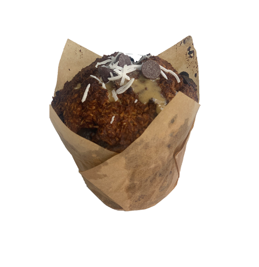 BANANA & CHOCOLATE CHIP MUFFINS 120g x6