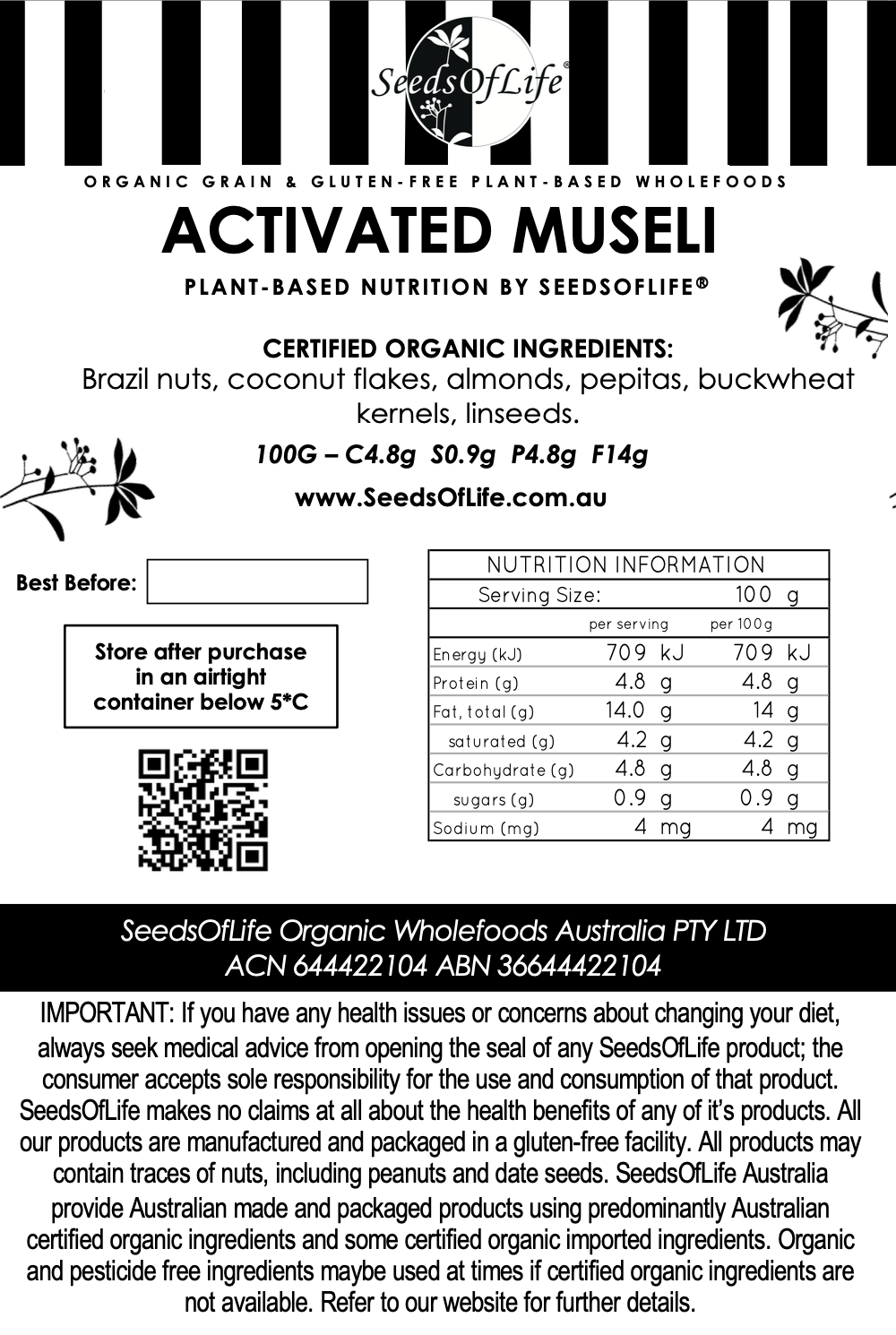 ACTIVATED MUSELI