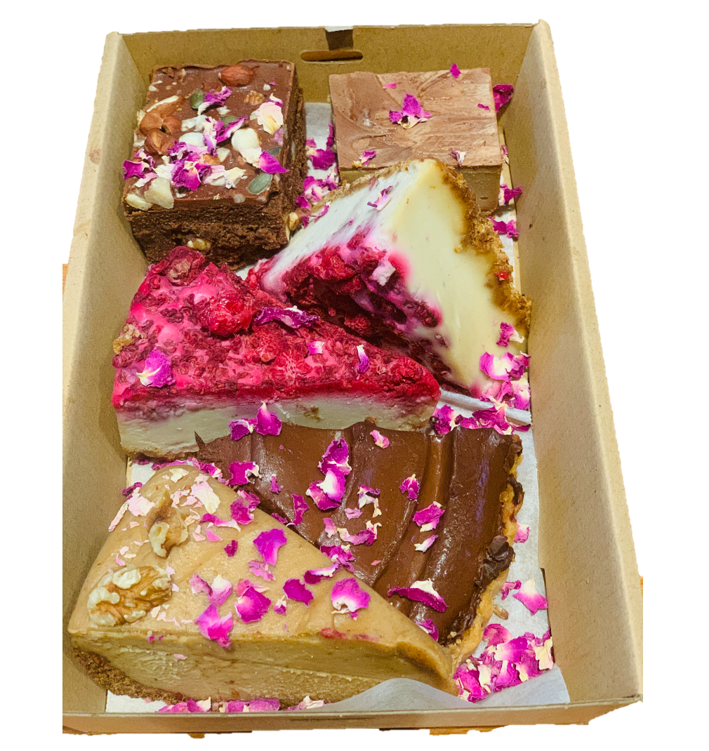 RAW CAKE PLATTER BOX x 6