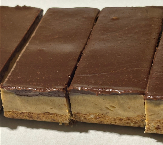 CHOC CARAMEL SLICE