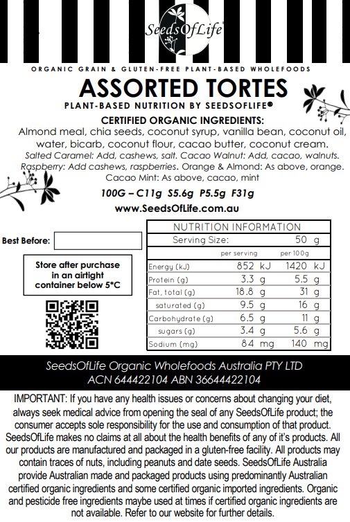 LOW CARB CAKE PLATTER BOX