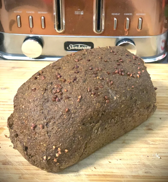 FROZEN PREBIOTIC CRUSTY BUCKWHEAT BREAD 1kg