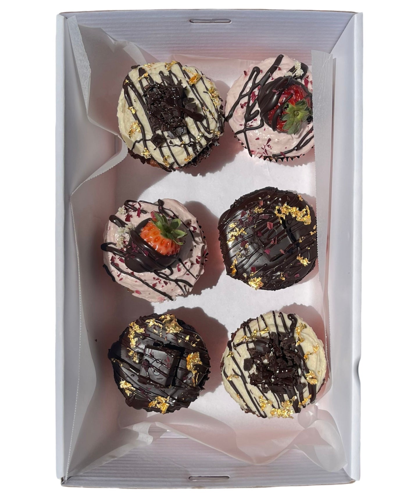 CUPCAKES assorted x 4