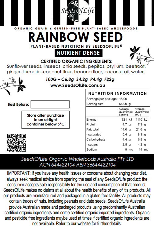 RAINBOW SEED BREAD