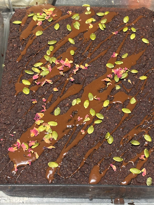 SWEET POTATO  BROWNIE