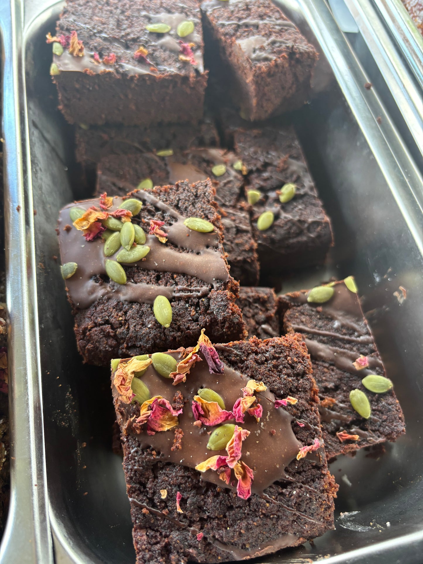SWEET POTATO  BROWNIE