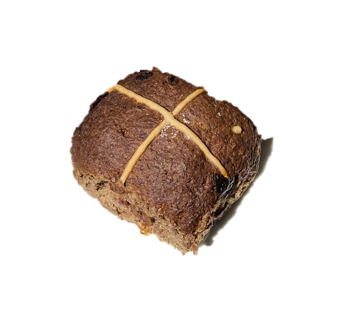 HOT CROSS BUN TRADITIONAL - SINGLE