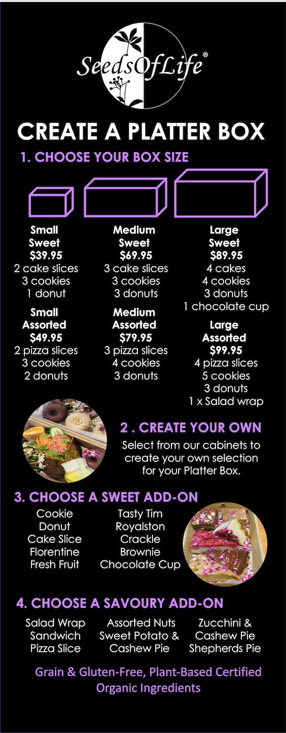 CHOOSE YOUR SIZE PLATTER BOX