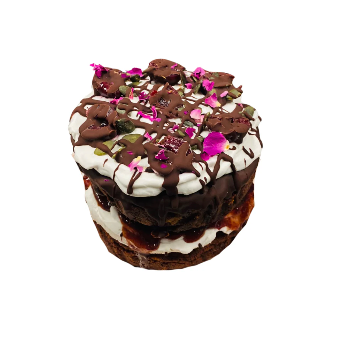 PETITE DOUBLE LAYER BLACK FOREST CAKE (SERVES 3-5)