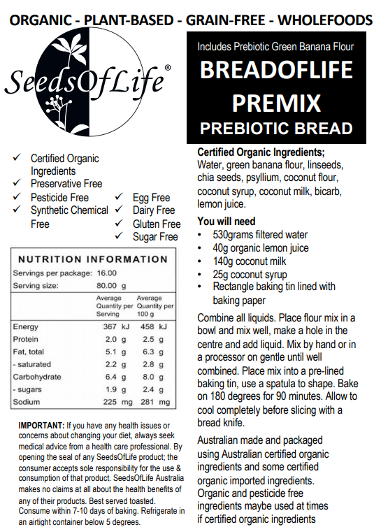 PREMIX BREADOFLIFE